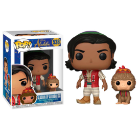 FUNKO POP figure Disney Aladdin Aladdin with Abu (538)