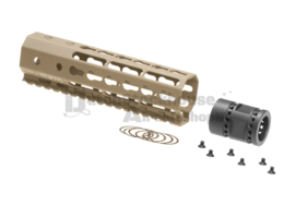 ARES OCTARMS 7 Inch Keymod Tactical Handguard Rail Set (DESERT)