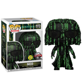 FUNKO POP figure The Matrix Neo  *Glows in the Dark* Exclusive (1172)