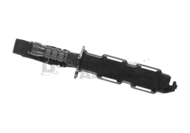 PIRATE ARMS Training Dummy Knife - M9 Knife Rubber Training Bayonet (BLACK)