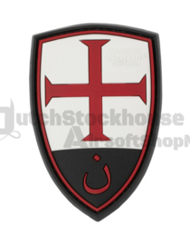 JTG Crusader Shield Rubber Patch (3 COLORS)