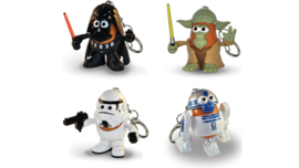 Disney Star Wars Stormtrooper Mr. Potato Head keychain / ring