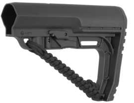 SAIGO DEFENSE Batteling Style STOCK with PARACORD  (BLACK)