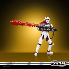 Star Wars (The Mandalorian) VINTAGE COLLECTION Vin Incinerator Trooper figure - 10cm