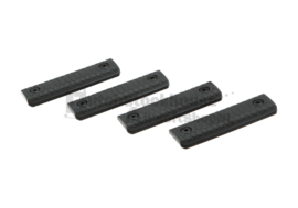 Leapers Low Profile M-Lok Panel Covers. 4pcs. Blk