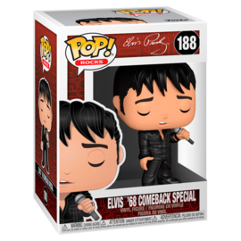 FUNKO POP figure Rocks - Movie ​Elvis Presley 68 Comeback Special (188)