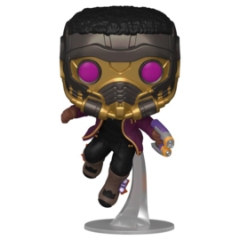 FUNKO POP figure Marvel What If T'Challa Star-Lord (871)