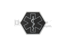 JTG Paramedic Hexagon Rubber Patch (4 COLORS)