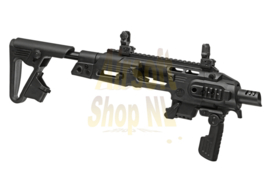 CAA AIRSOFT Roni Kit G-Models Pistol-Carbine Conversion (BLACK)