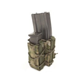 Warrior Elite Ops MOLLE Single Quick M4 Mag with Single Pistol Pouch (5 COLORS)