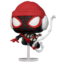 FUNKO POP figure Marvel Spiderman Miles Morales Winter Suit (771)
