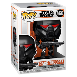 FUNKO POP figure Star Wars Mandalorian Dark Trooper Battle (466)