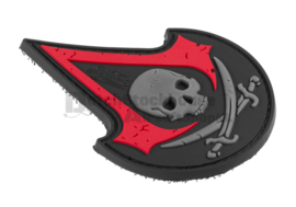 JTG Rubber Patch Assassin Skull  (3 COLORS)
