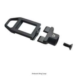 Sotac Ambush QD Sling Swivel Set for Picatinny Rail. Blk