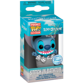 FUNKO Pocket POP Keychain Disney Stitch in Bathtub - Exclusive