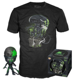 FUNKO Set figure POP & Tee Alien 40 Aniversario Xenomorph - Exclusive