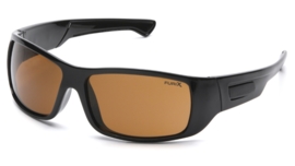 PYRAMEX Furix Anti-Fog Glasses  - COFFEE