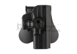 Amomax Paddle Holster for WE17/TM17/KJW17. Blk