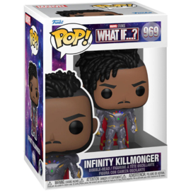 FUNKO POP figure Marvel What If Infinity Killmonger (969)