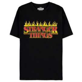 Stranger Things Fire Logo t-shirt