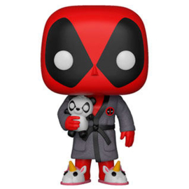 FUNKO POP figure Marvel Deadpool Parody Deadpool in Robe (327)