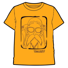 Dragon Ball Z Muten Roshi adult t-shirt ORANGE