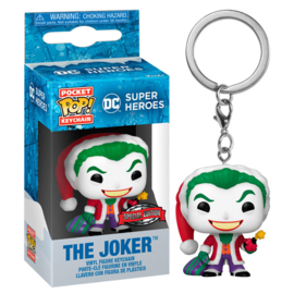 FUNKO Pocket POP Keychain DC Comics Holiday The Joker - Exlusive