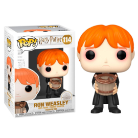 FUNKO POP figure Harry Potter Ron Puking Slugs with Bucket (114)