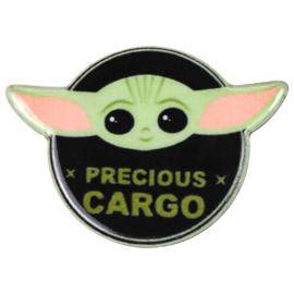 Star Wars The Mandalorian Yoda Child brooch pin badge