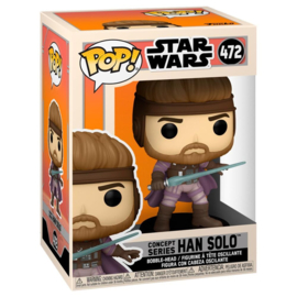 FUNKO POP figure Star Wars Concept Series Han Solo (472)
