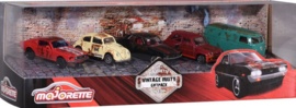 Set 5 Vintage Rusty metal cars - Size: 7,5cm