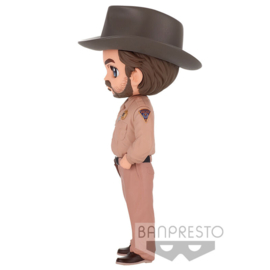 Stranger Things Hopper Q posket figure 15cm