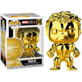 FUNKO POP figure Marvel Studios 10 Hulk Gold Chrome (379)