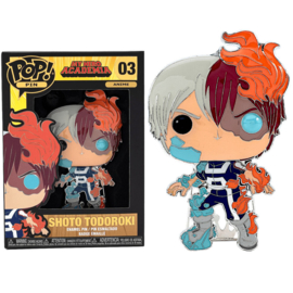 FUNKO My Hero Academia Shoto Todoroki Large Enamel POP Pin - 10cm (03)