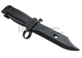 Pirate Arms Training Dummy Knife - AK74 Rubber Bayonet (BLACK)