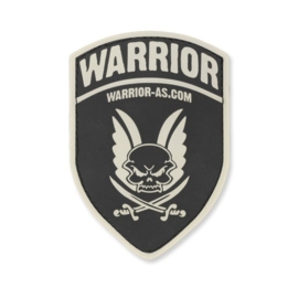 Warrior Rubber Logo Shield (2 COLORS)