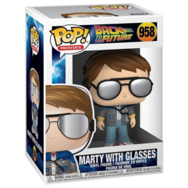 FUNKO POP figure Back To The Future Doc Marty with Glasses (958)  (Doos licht beschadigd!)
