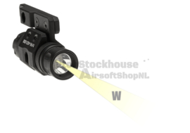 Ares. Flashlight with M-Lock Mount Base. Blk