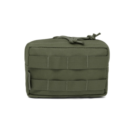 Warrior Elite Ops MOLLE Small Horizontal Pouch Zipped (4 COLORS)