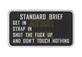 JTG Standardbriefing Rubber Patch