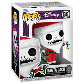 FUNKO POP figure Disney Nightmare Before Christmas 30th Anniversary Santa Jack (1383)