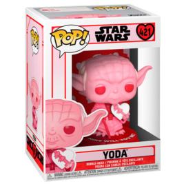FUNKO POP figure Star Wars Valentines Yoda with Heart (421)