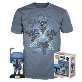 FUNKO Set figure POP & Tee Star Wars Mandalorian