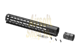 ARES OCTARMS 12 Inch Keymod Tactical Handguard Rail Set (BLACK)