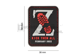 JTG Kick Them All Z Patch