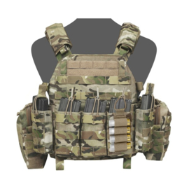 Warrior Elite Ops MOLLE Single Open 5.56mm Mag Pouch with Shotgun Strip (TAN - COLOR)
