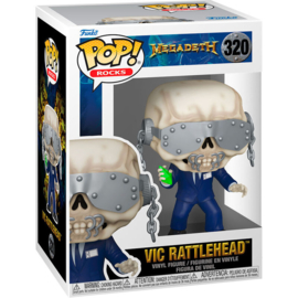 FUNKO POP figure Megadeth Vic Rattlehead (320)