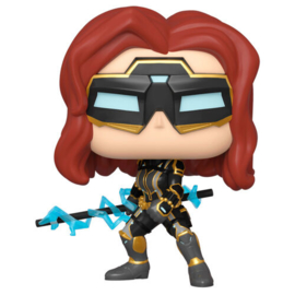 FUNKO POP figure Marvel Avengers Game Black Widow Stark Tech Suit (630)