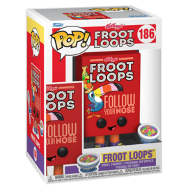 FUNKO POP figure Kelloggs Froot Loops Cereal Box (186)