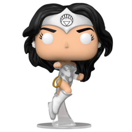 FUNKO POP figure DC Wonder Woman 80th Wonder Woman White Lantern (423)